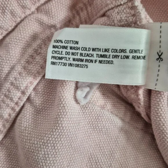 Universal Thread Womens 10 Pink High Rise Easy Barrel Cotton Zip Up Jeans Pants - Picture 15 of 15